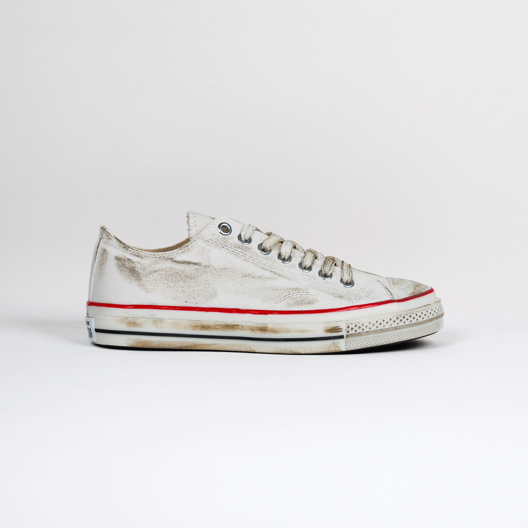 کتونی عمده کانورس مدل آلاستار سفید براش شده