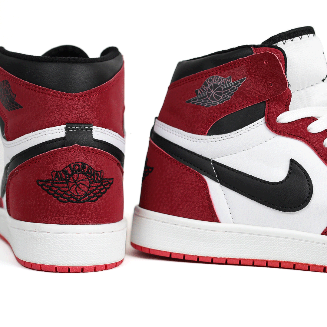 کتونی عمده نایک Nike مدل جردن وان ساقدار Jordan سفید قرمز مردانه گروه تولید صفری