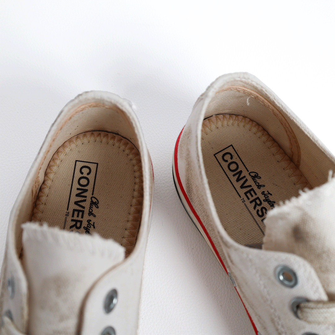 کتونی عمده کانورس مدل آلاستار سفید براش شده