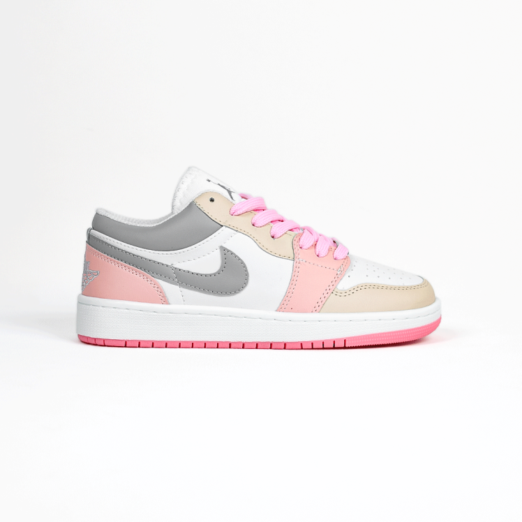 کتونی عمده نایک جردن زنانه سفید صورتی