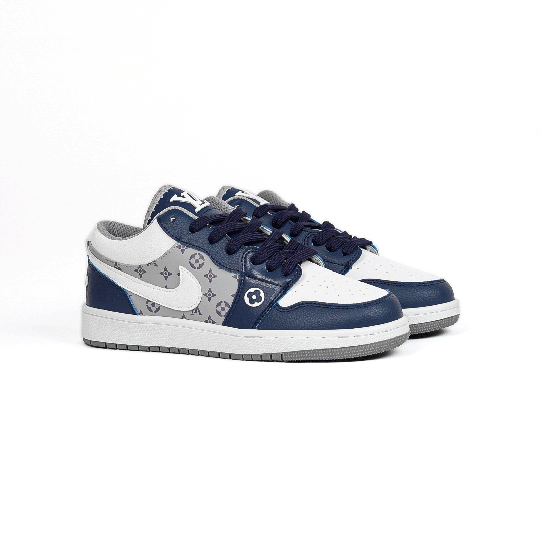  کتونی عمده نایک جردن لویی ویتون سورمه‌ای‌ طوسی 