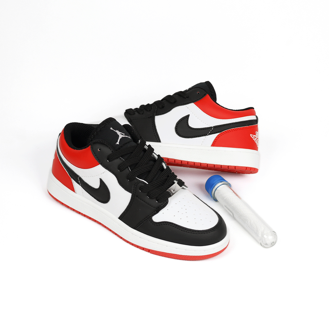  کتونی عمده نایک جردن وان مشکی قرمز سفید 