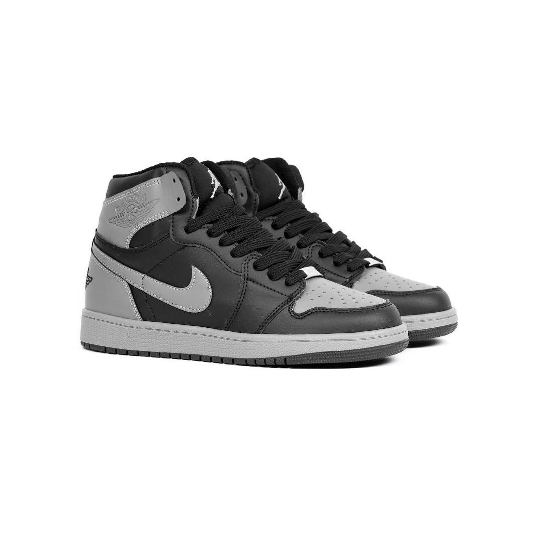  کتونی عمده نایک Nike مدل جردن وان ساقدار Jordan طوسی مشکی مردانه گروه تولید صفری 