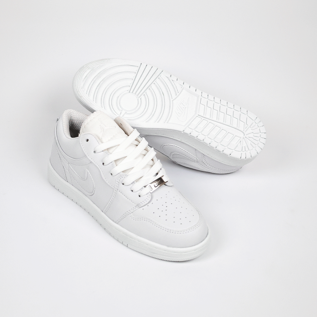  کتونی عمده نایک جردن وان سفید nike jordan one white 