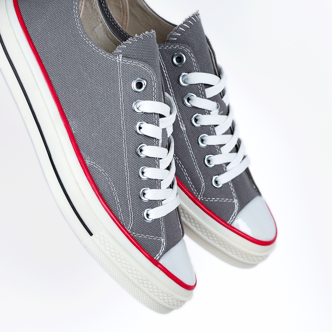  کتونی عمده کانورس مدل آل‌استار رنگ طوسی تیره مردانه 