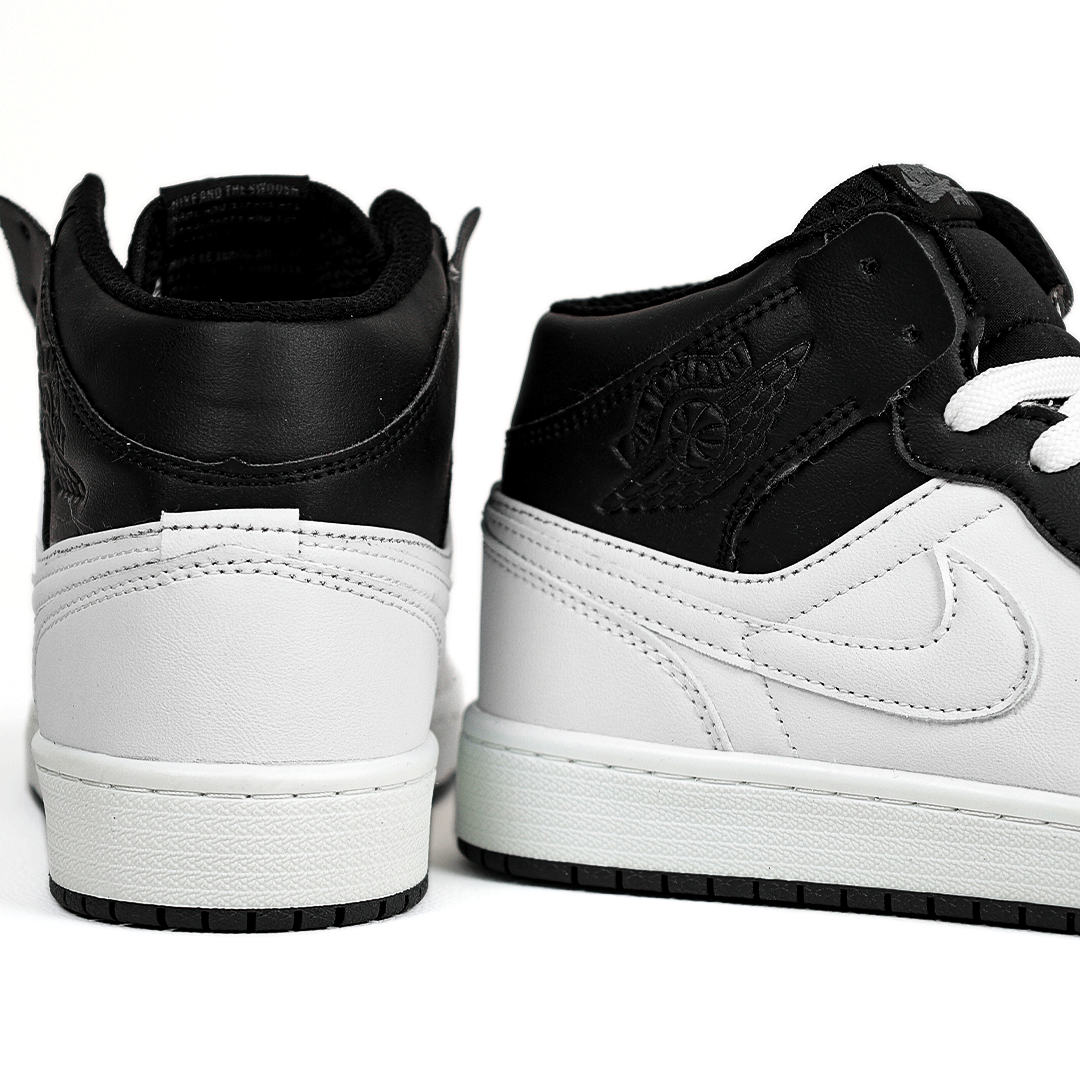 کتونی عمده نایک Nike مدل جردن وان ساقدار Jordan سفید مشکی مردانه کد 536 گروه تولید صفری