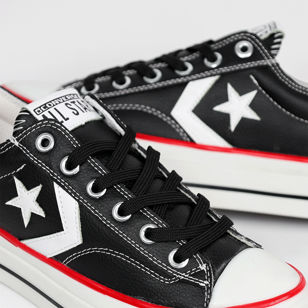 کتونی عمده کانورس زنانه مشکی سفید