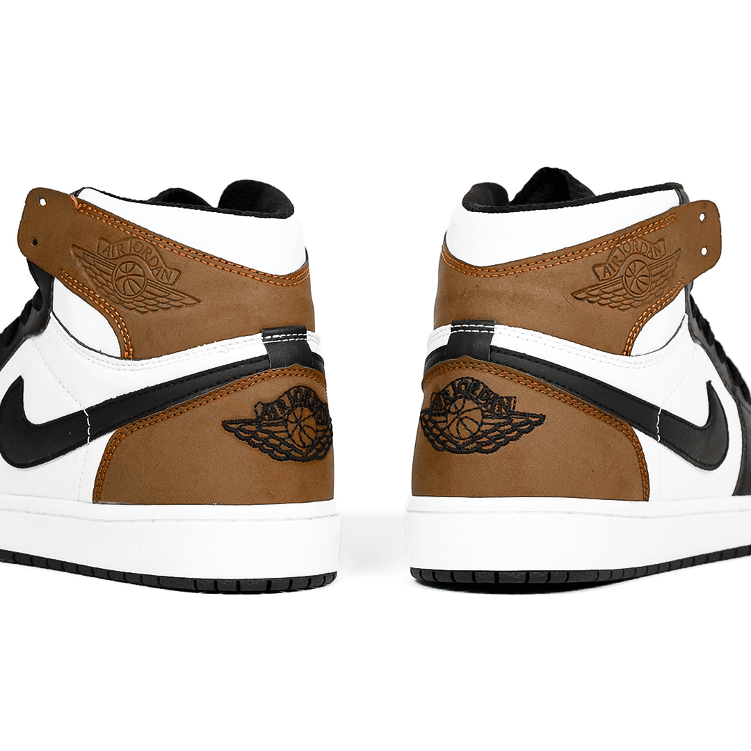  کتونی عمده نایک Nike مدل جردن وان ساقدار Jordan رنگ مشکی قهوه‌ای مردانه گروه تولید صفری 