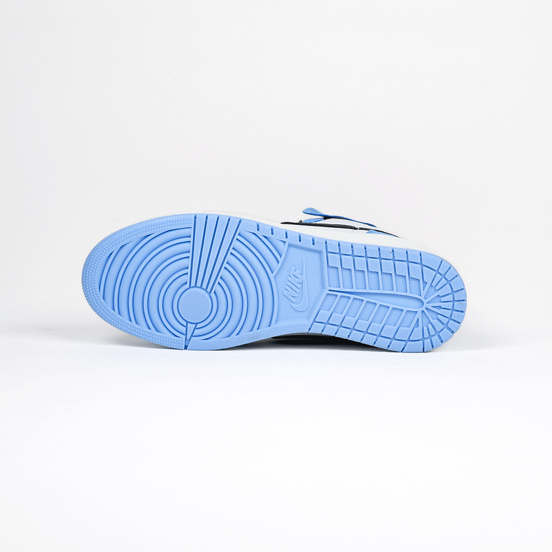 کتونی عمده نایک Nike مدل جردن وان ساقدار Jordan سفید آبی مردانه گروه تولید صفری