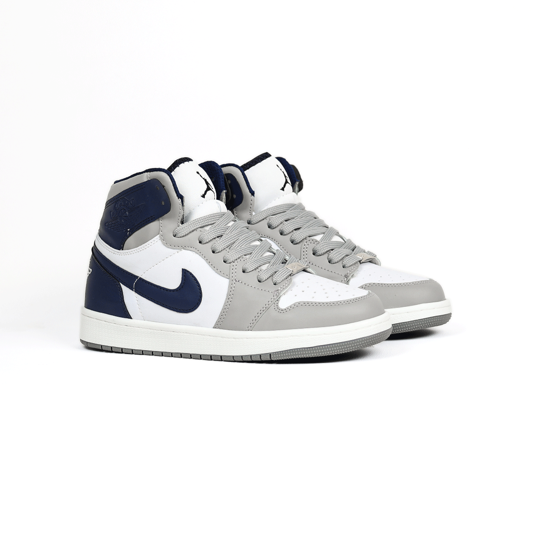 کتونی عمده نایک Nike مدل جردن وان ساقدار Jordan طوسی سورمهای مردانه گروه تولید صفری