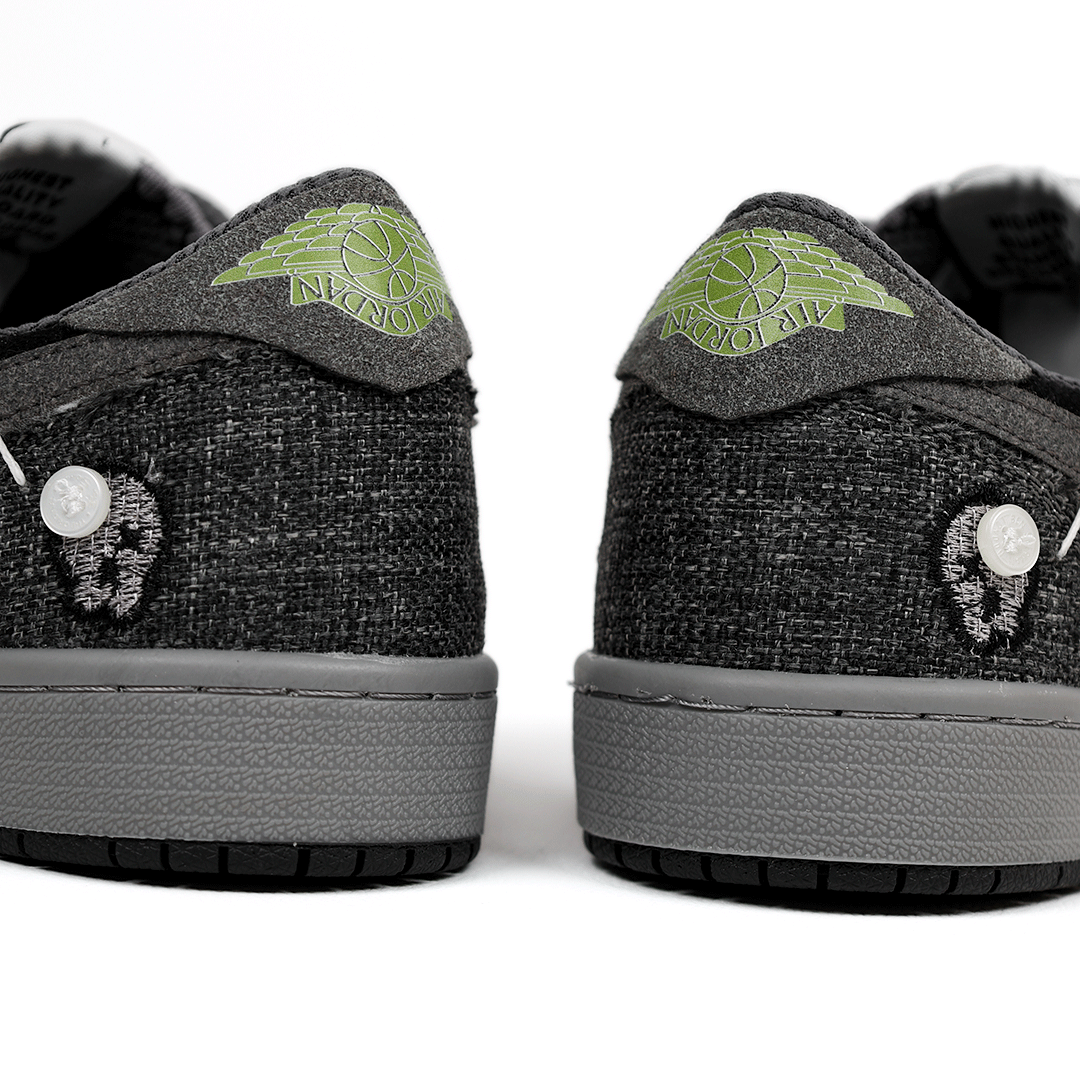  کتونی عمده نایک جردن وودو مشکی طوسی 