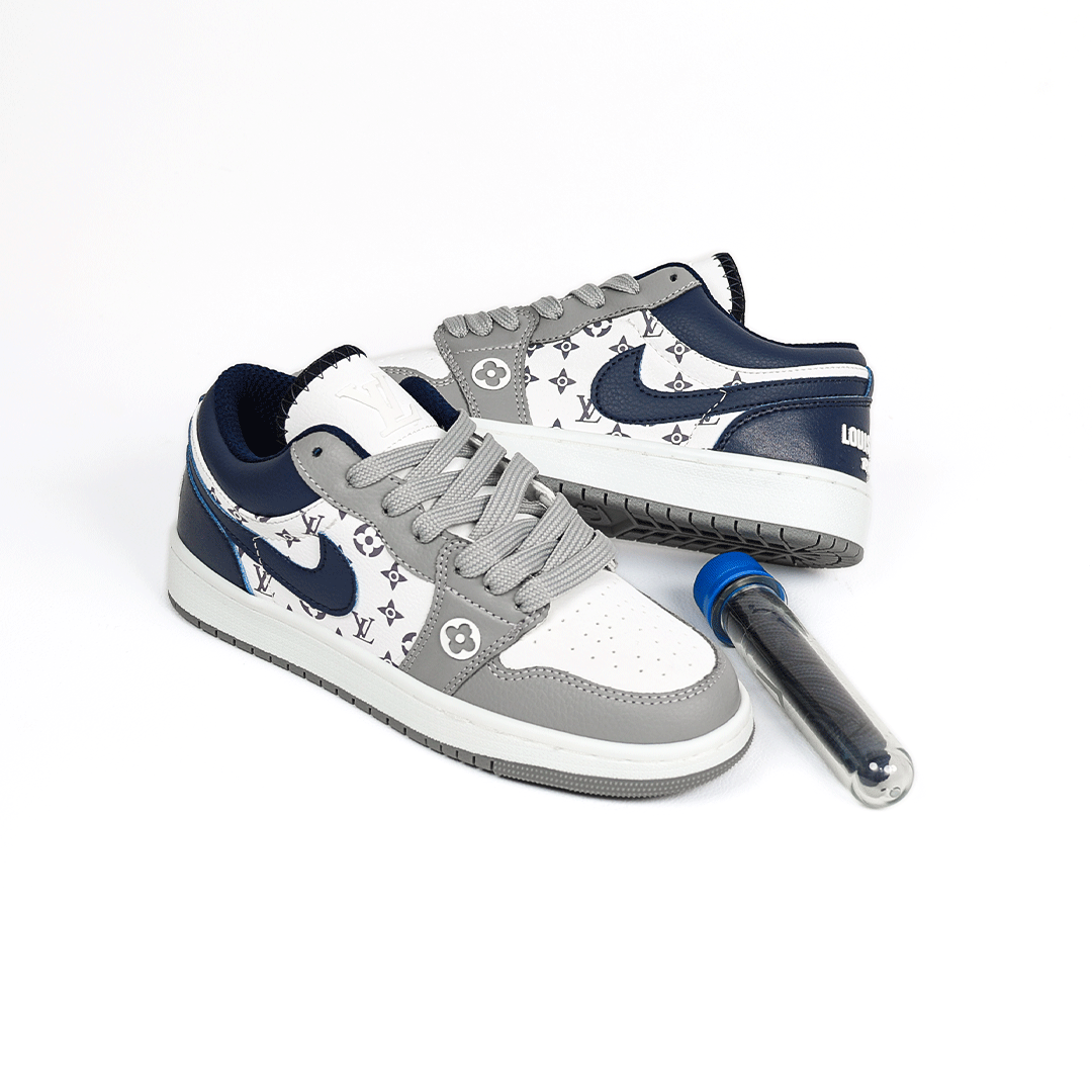  کتونی عمده نایک جردن لویی ویتون طوسی سورمه‌ای 