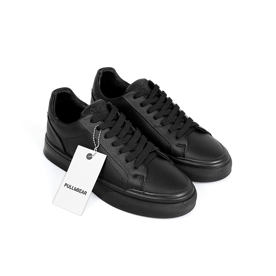  کتونی عمده پول اند بیر Pull&Bear مدل 88 مردانه مشکی گروه تولید صفری 