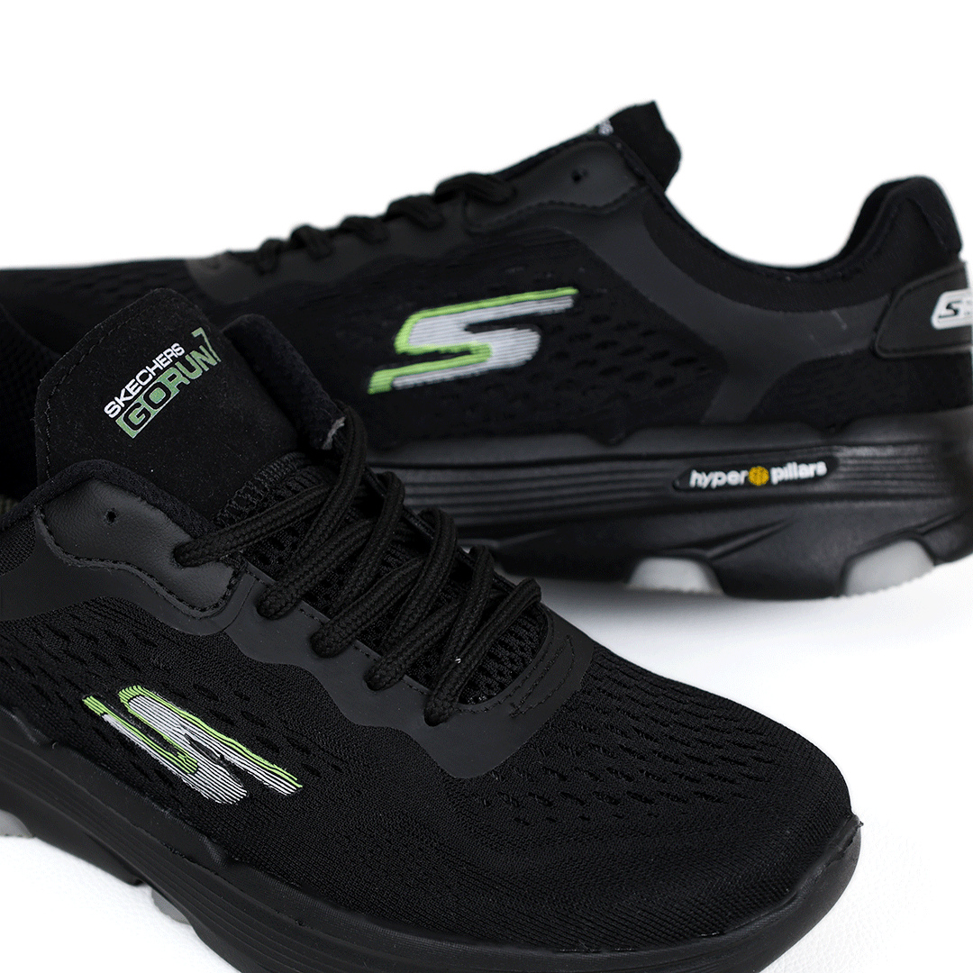  کتونی رانینگ عمده مدل اسکیچرز Skechers رنگ مشکی مردانه گروه تولید صفری 