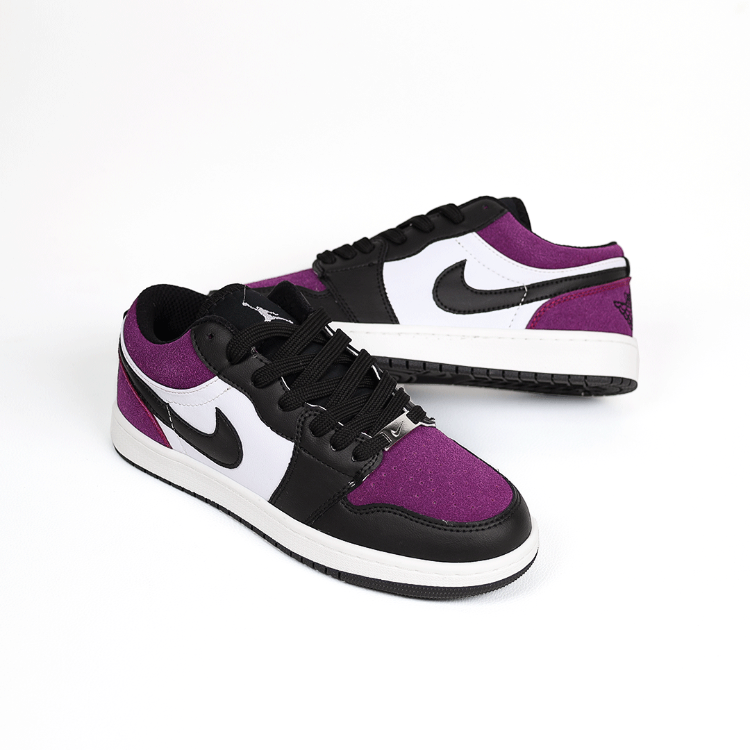  کتونی عمده نایک جردن وان مشکی بنفش 