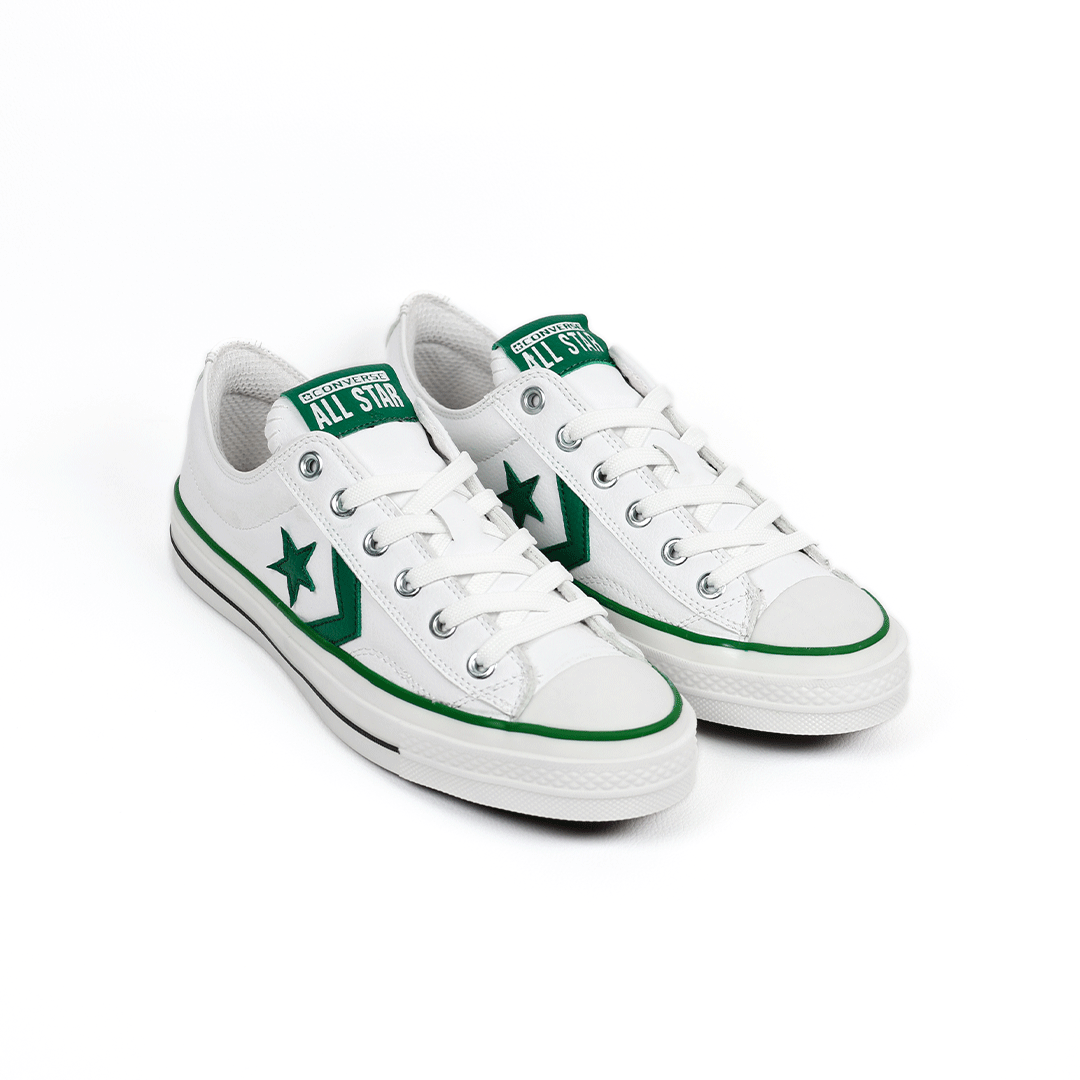 کتونی عمده کانورس آلستار سفید سبز