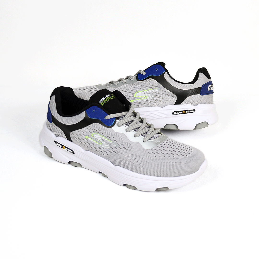  کتونی رانینگ عمده مدل اسکیچرز Skechers رنگ طوسی روشن مردانه گروه تولید صفری 