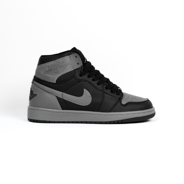 کتونی عمده نایک Nike مدل جردن وان ساقدار Jordan طوسی مشکی مردانه گروه تولید صفری