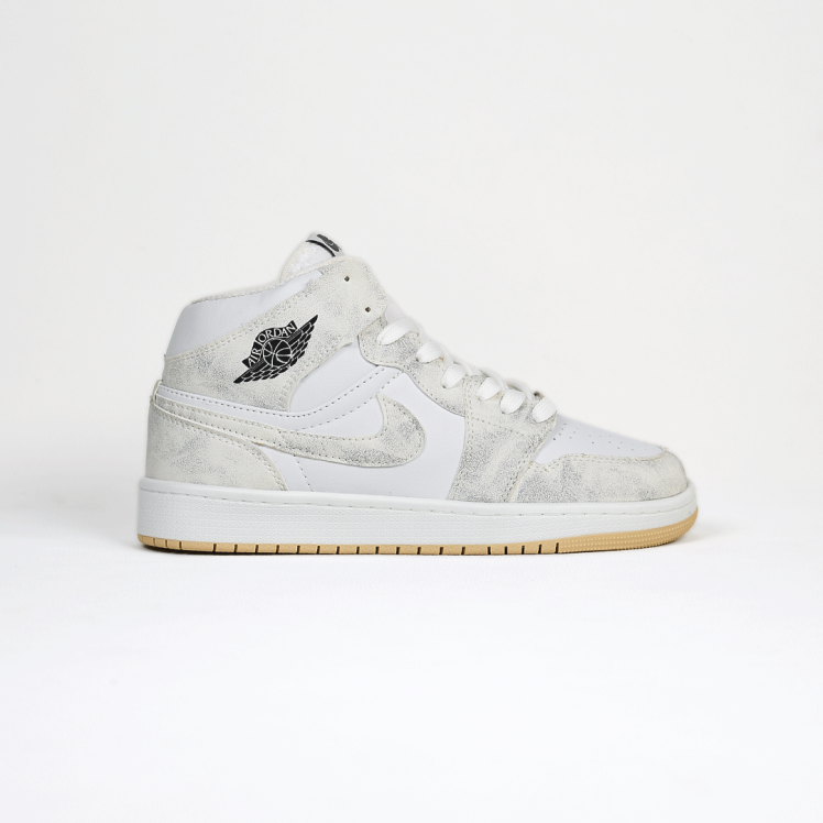 کتونی عمده نایک Nike مدل جردن وان ساقدار Jordan سفید کرم زنانه گروه تولید صفری