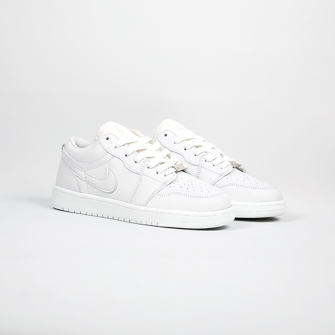  کتونی عمده نایک جردن وان سفید nike jordan one white 