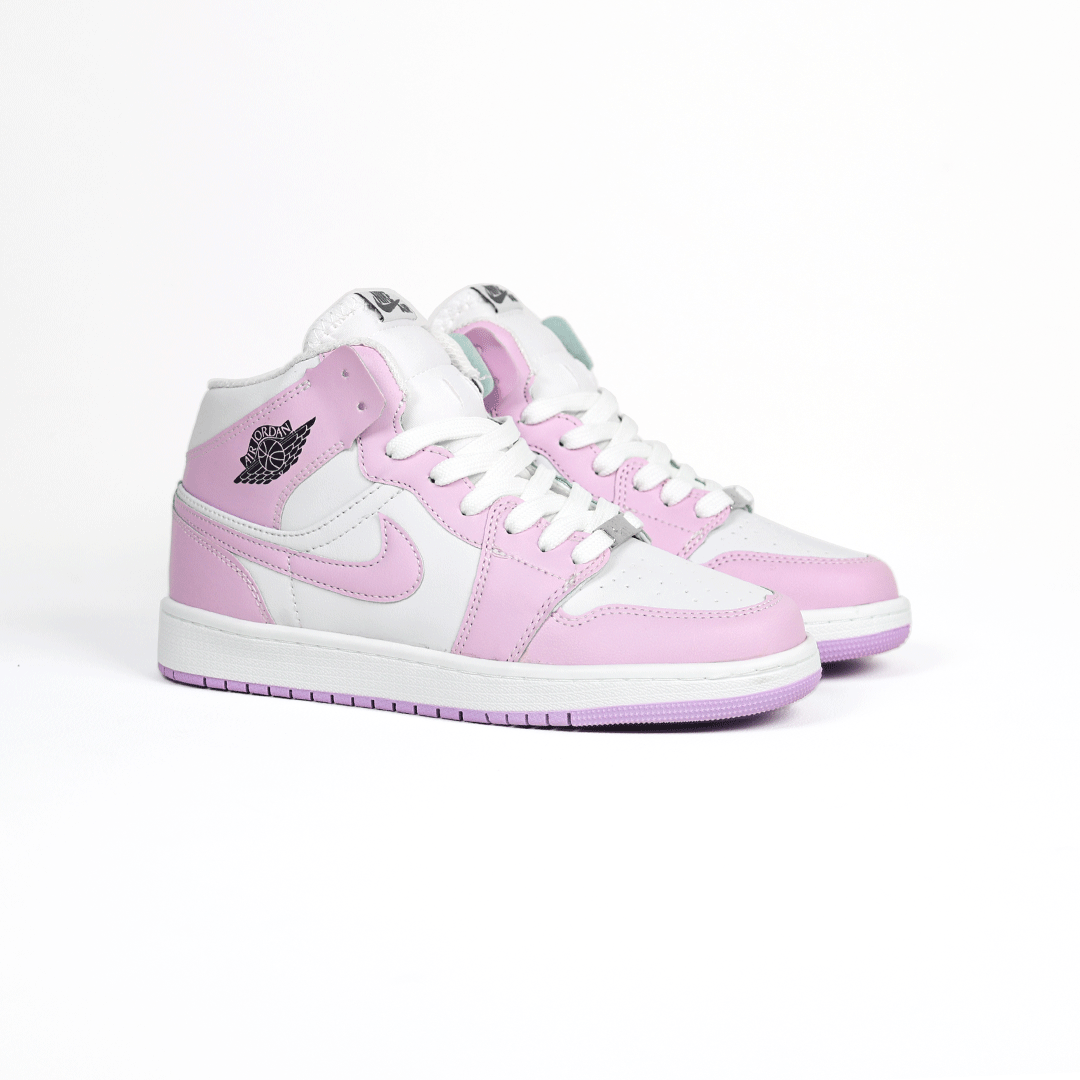 کتونی عمده نایک Nike مدل جردن وان ساقدار Jordan سفید صورتی زنانه گروه تولید صفری