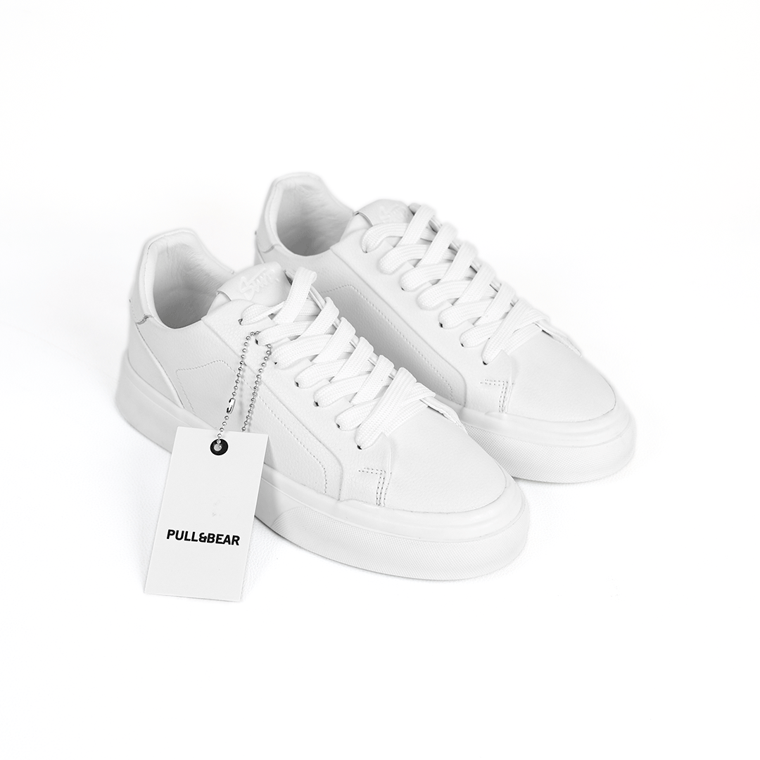  کتونی عمده پول اند بیر Pull&Bear مدل 88 مردانه سفید گروه تولید صفری 