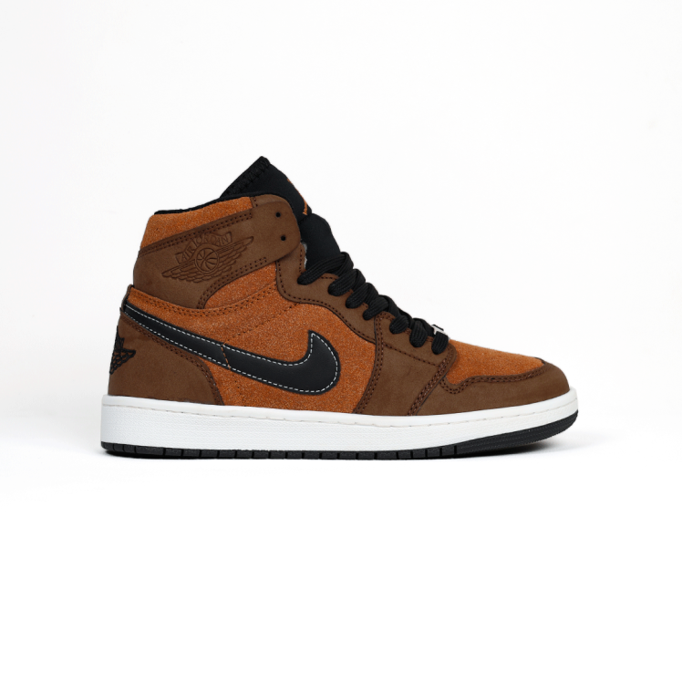 کتونی عمده نایک Nike مدل جردن وان ساقدار Jordan قهوه‌ای مردانه گروه تولید صفری