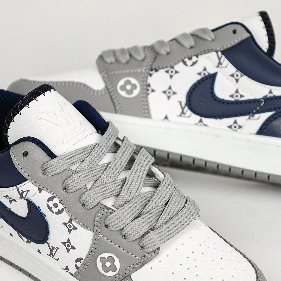  کتونی عمده نایک جردن لویی ویتون طوسی سورمه‌ای 