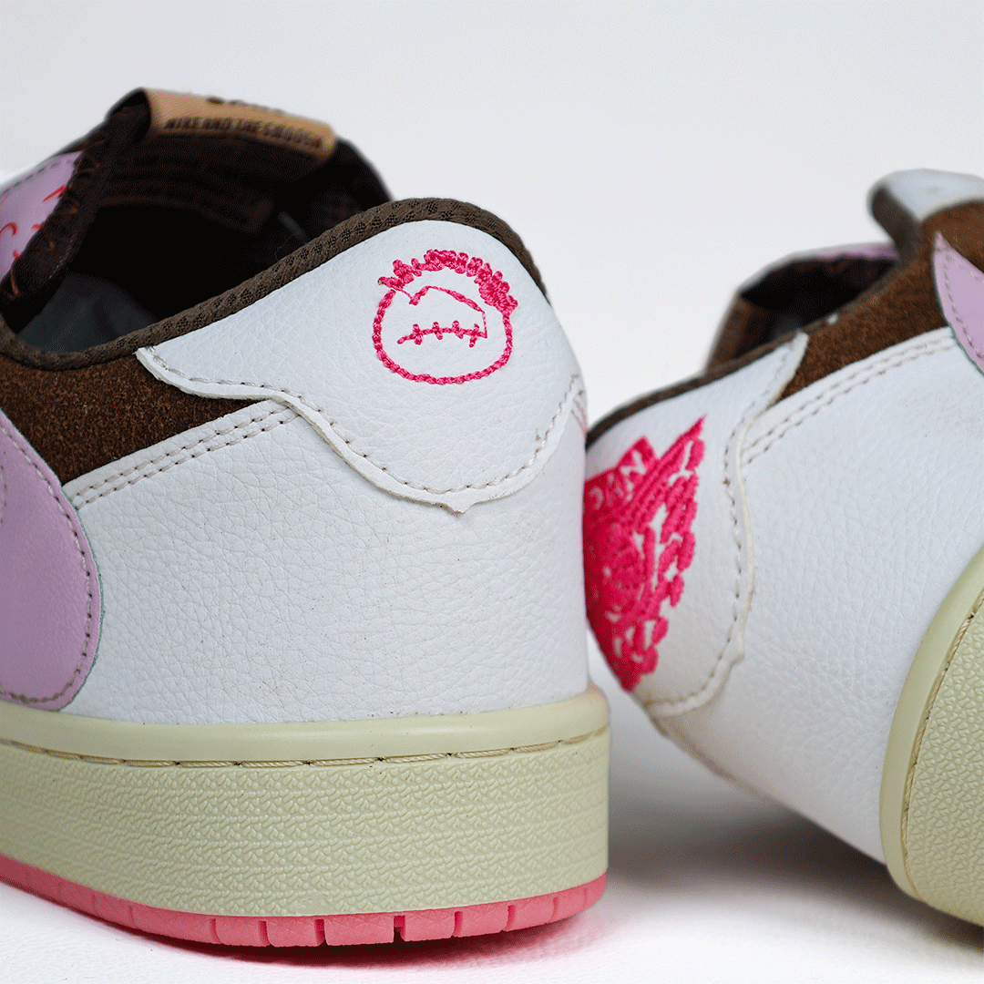 کتونی عمده نایک جردن تراویس اسکات زنانه موکا