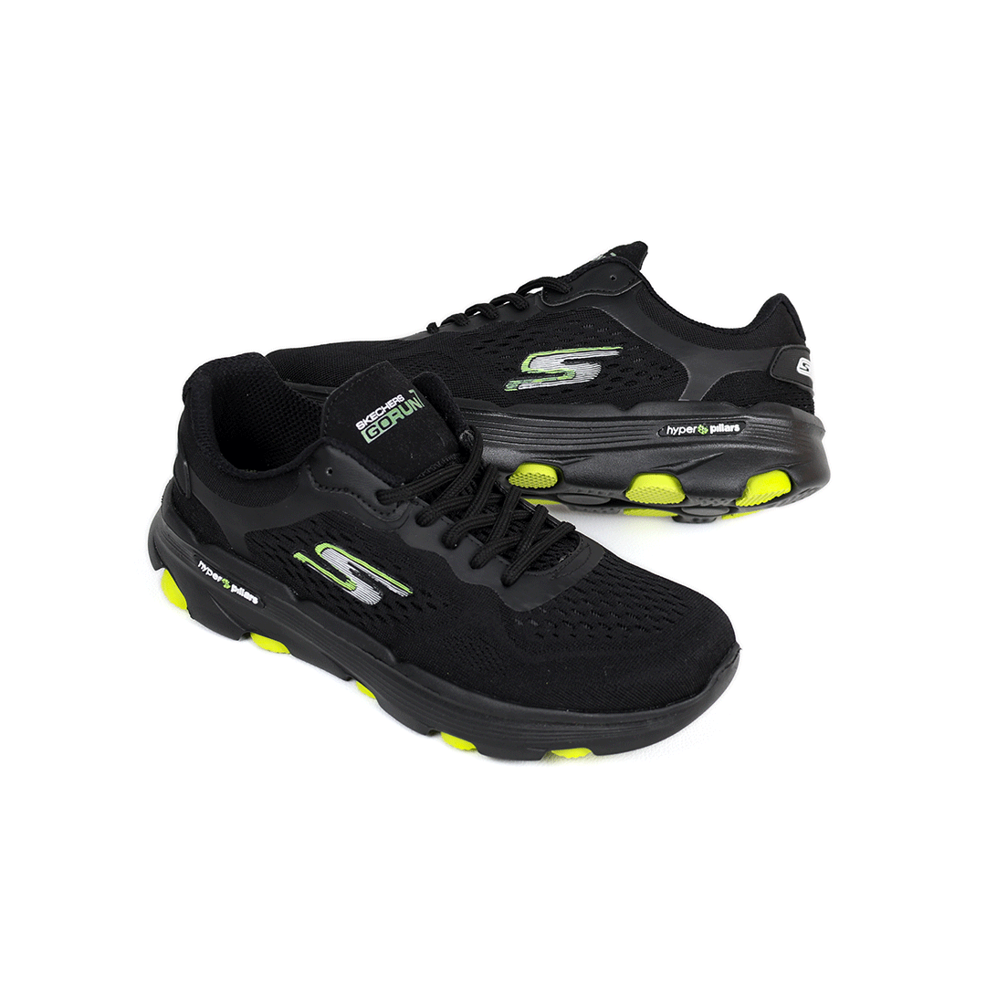  کتونی رانینگ عمده مدل اسکیچرز تمام مشکی مردانه 