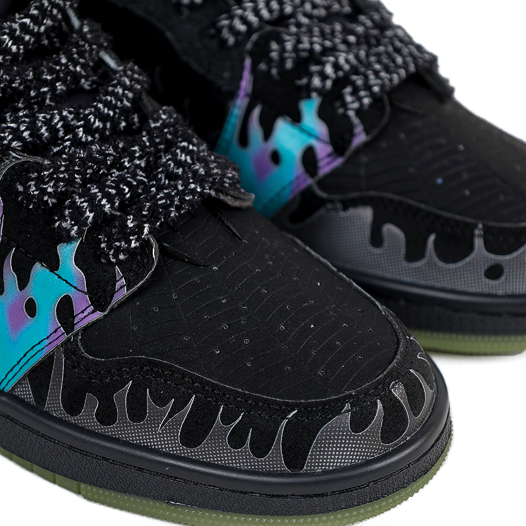  کتونی عمده نایکی Nike مدل جردن هالووین Jordan مردانه و زنانه کد 1010 گروه تولید صفری 