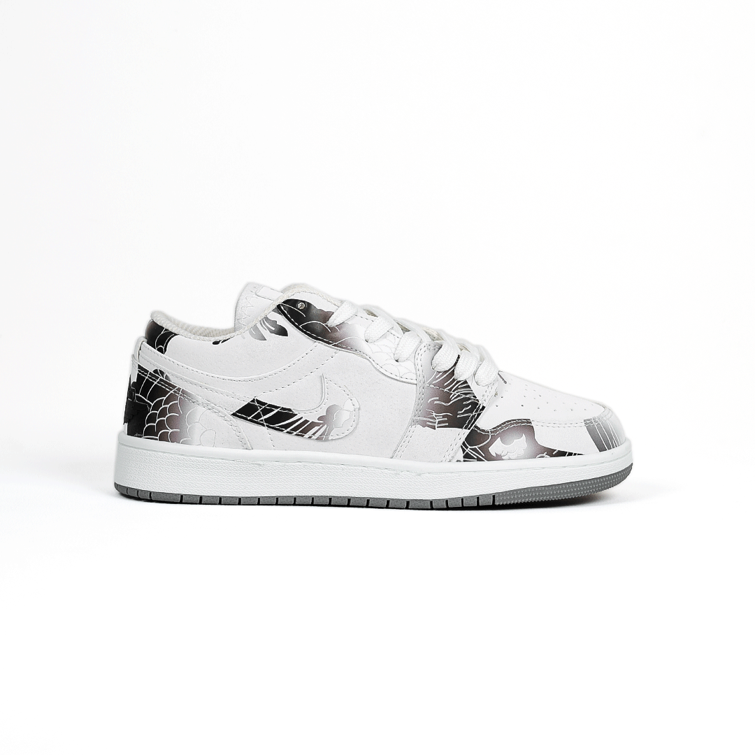  کتونی عمده نایک Nike مدل جردن وان دارگون Dragon کاستوم سفید زنانه و مردانه گروه تولید صفری 