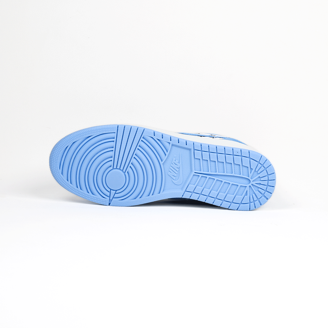  کتونی عمده نایک جردن لویی ویتون سفید آبی 