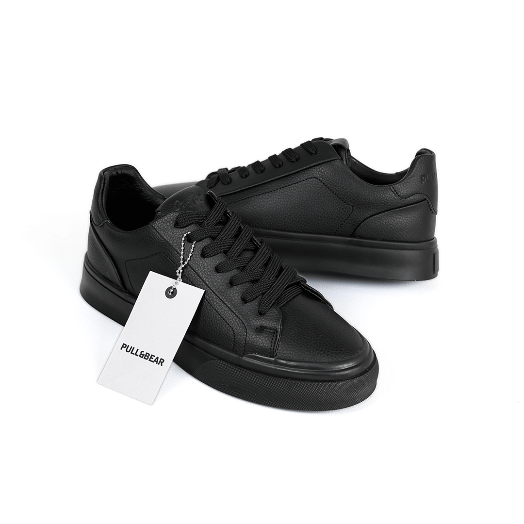  کتونی عمده پول اند بیر Pull&Bear مدل 88 مردانه مشکی گروه تولید صفری 