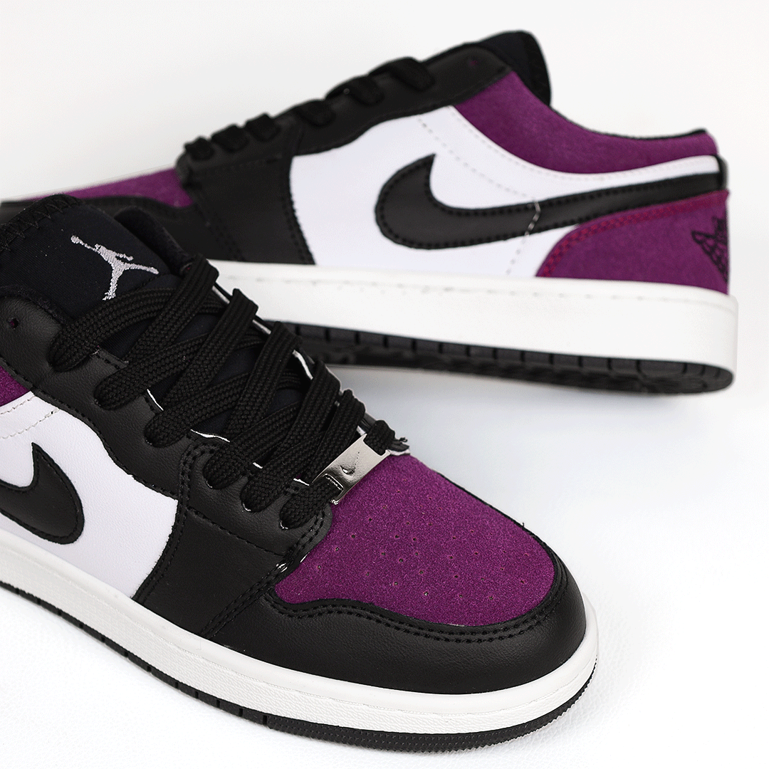  کتونی عمده نایک جردن وان مشکی بنفش 