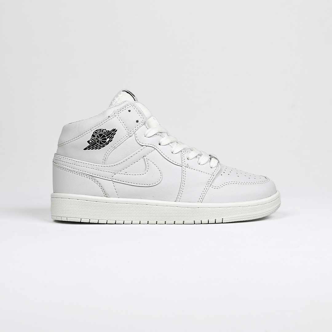 کتونی عمده نایک Nike مدل جردن وان ساقدار Jordan تمام سفید زنانه گروه تولید صفری