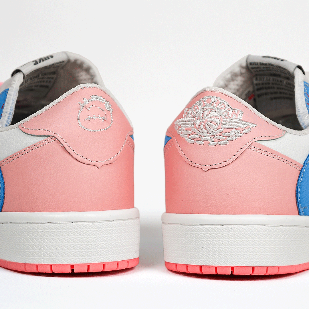 کتونی عمده نایک جردن تراویس اسکات زنانه صورتی