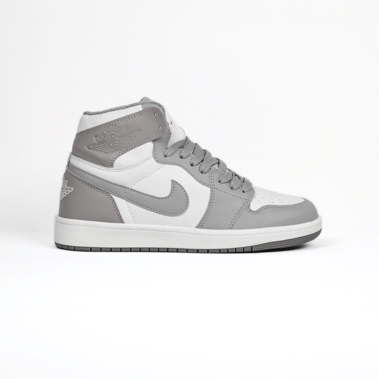 کتونی عمده نایک Nike مدل جردن وان ساقدار Jordan سفید طوسی مردانه گروه تولید صفری