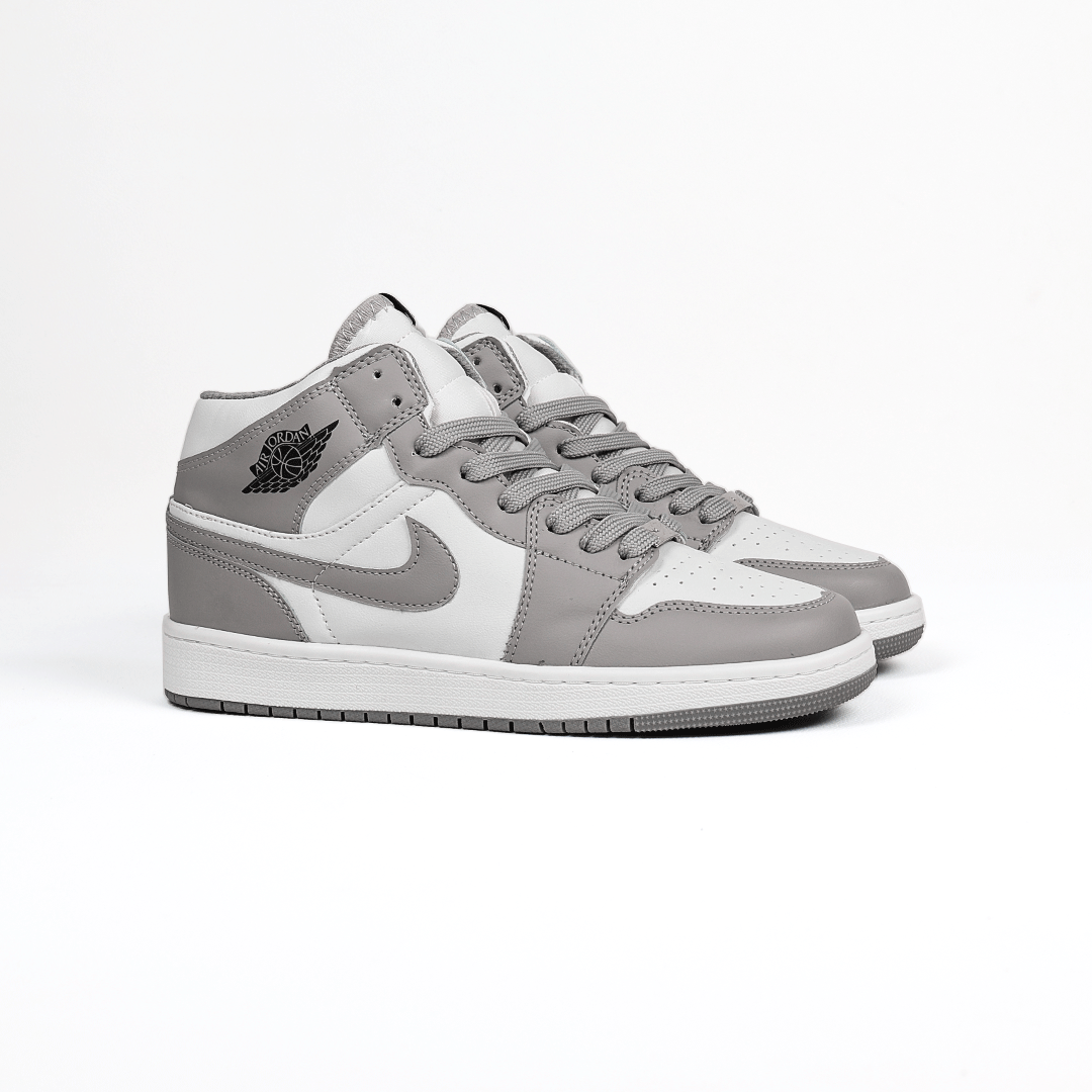 کتونی عمده نایک Nike مدل جردن وان ساقدار Jordan سفید طوسی زنانه گروه تولید صفری