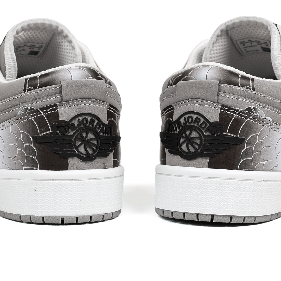  کتونی عمده نایک Nike مدل جردن وان دارگون Dragon کاستوم طوسی زنانه و مردانه کد 80 گروه تولید صفری 