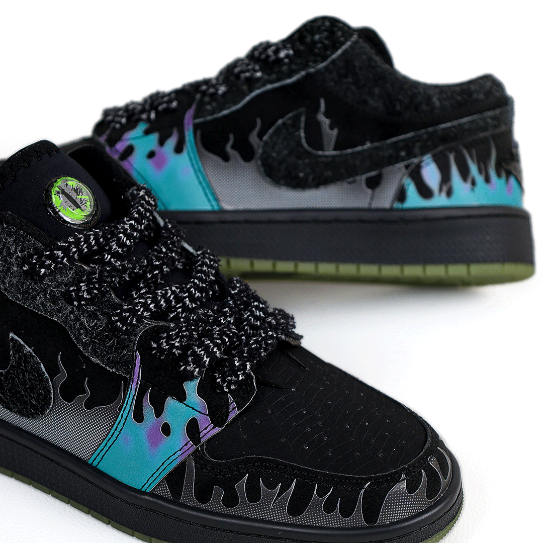  کتونی عمده نایکی Nike مدل جردن هالووین Jordan مردانه و زنانه کد 1010 گروه تولید صفری 