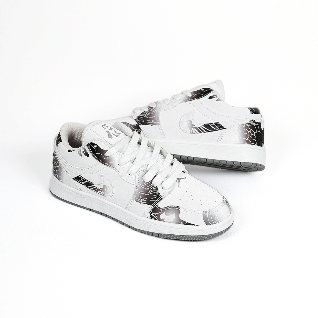  کتونی عمده نایک Nike مدل جردن وان دارگون Dragon کاستوم سفید زنانه و مردانه گروه تولید صفری 