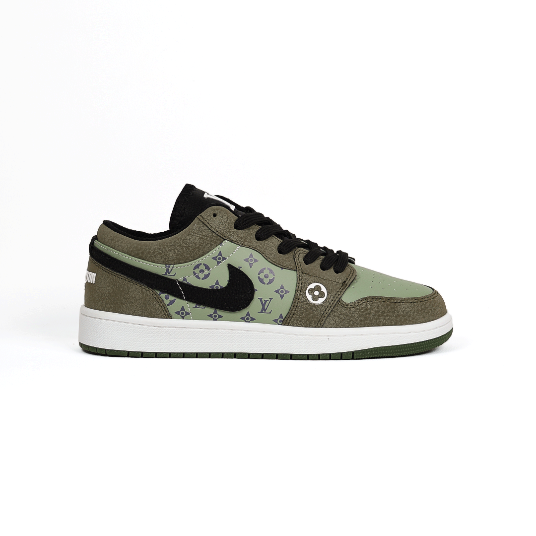  کتونی عمده نایک جردن لویی ویتون سبز 