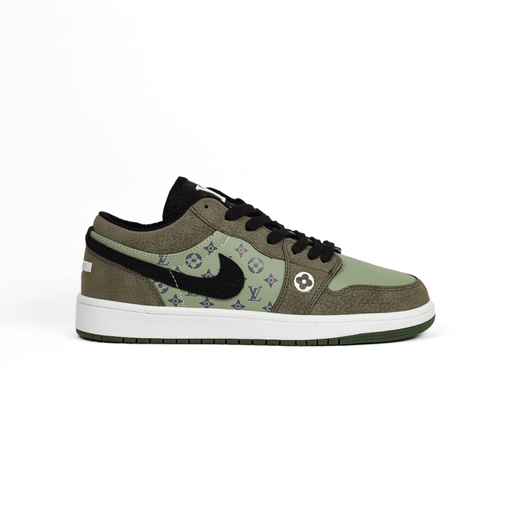 کتونی عمده نایک جردن لویی ویتون سبز