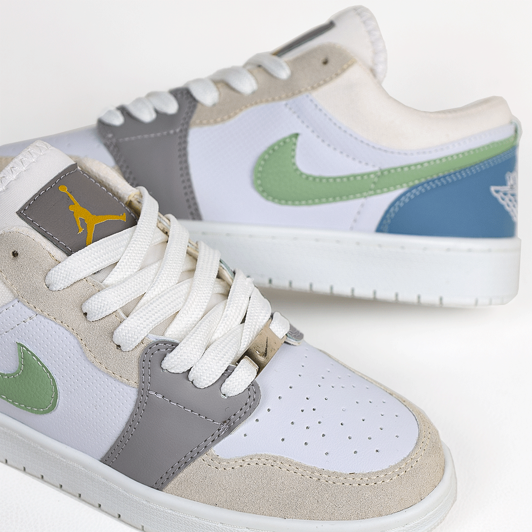 کتونی عمده نایک جردن وان سفید طوسی