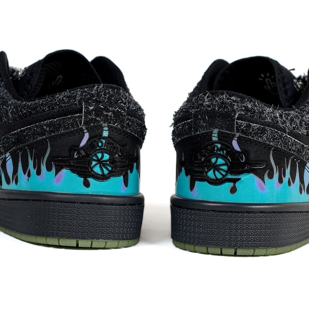  کتونی عمده نایکی Nike مدل جردن هالووین Jordan مردانه و زنانه کد 1010 گروه تولید صفری 