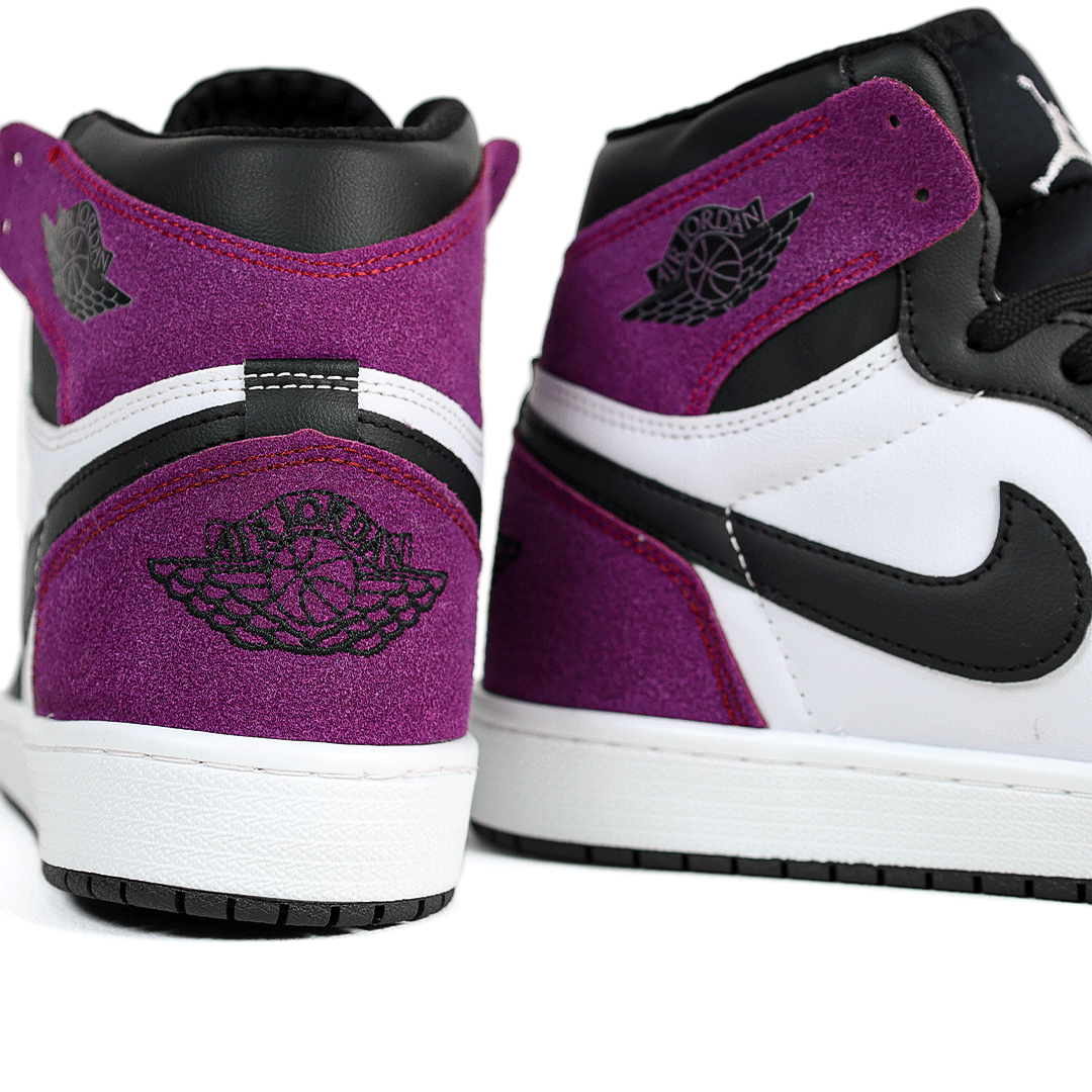 کتونی عمده نایک Nike مدل جردن وان ساقدار Jordan مشکی بنفش مردانه گروه تولید صفری