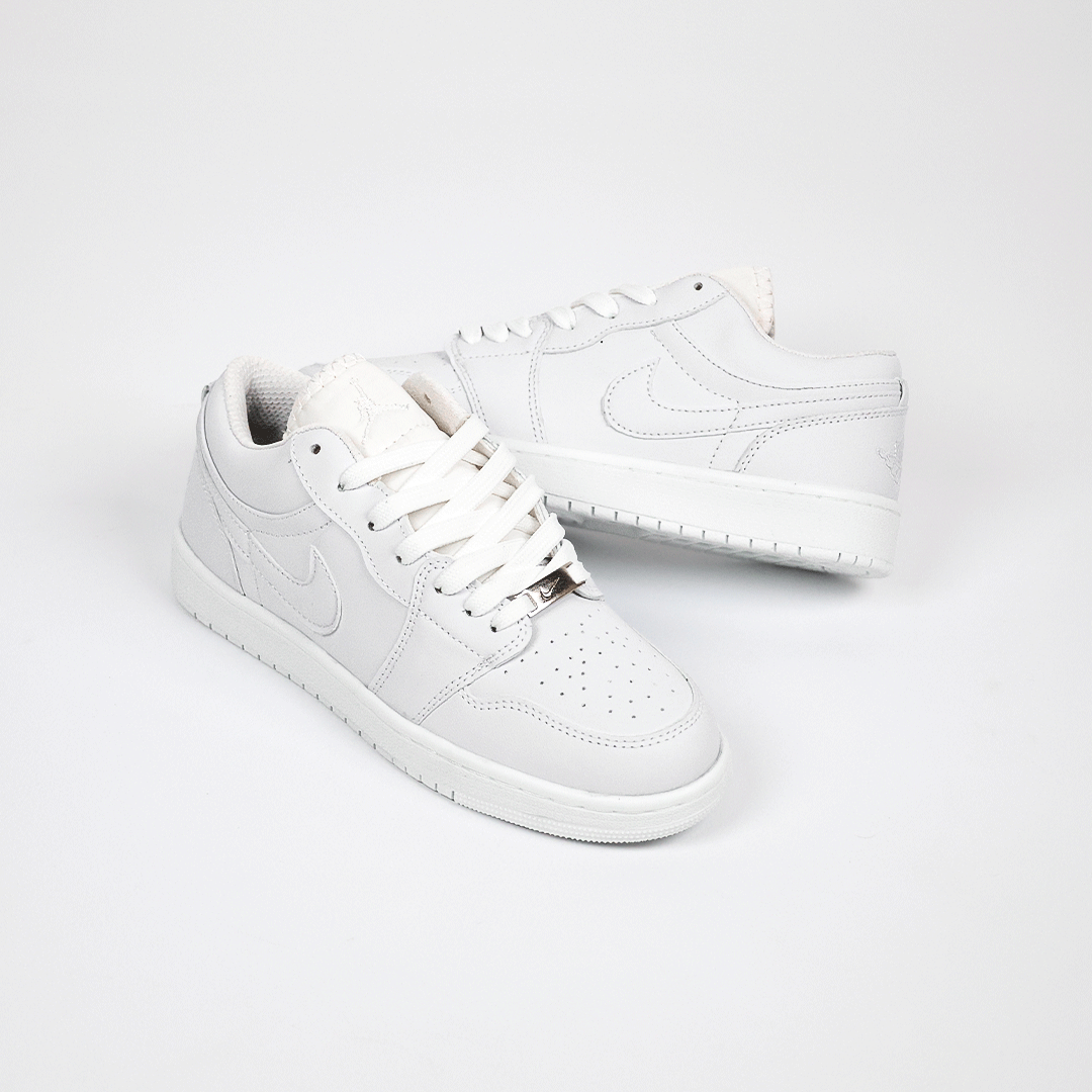  کتونی عمده نایک جردن وان سفید nike jordan one white 