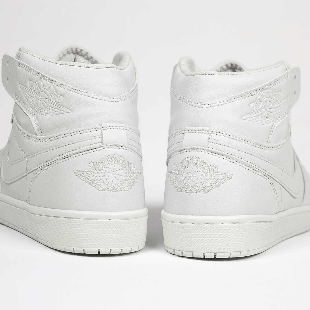  کتونی عمده نایک Nike مدل جردن وان ساقدار Jordan تمام سفید مردانه گروه تولید صفری 