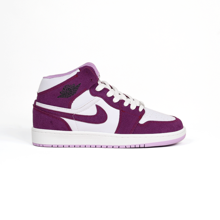 کتونی عمده نایک Nike مدل جردن وان ساقدار Jordan سفید بنفش زنانه گروه تولید صفری